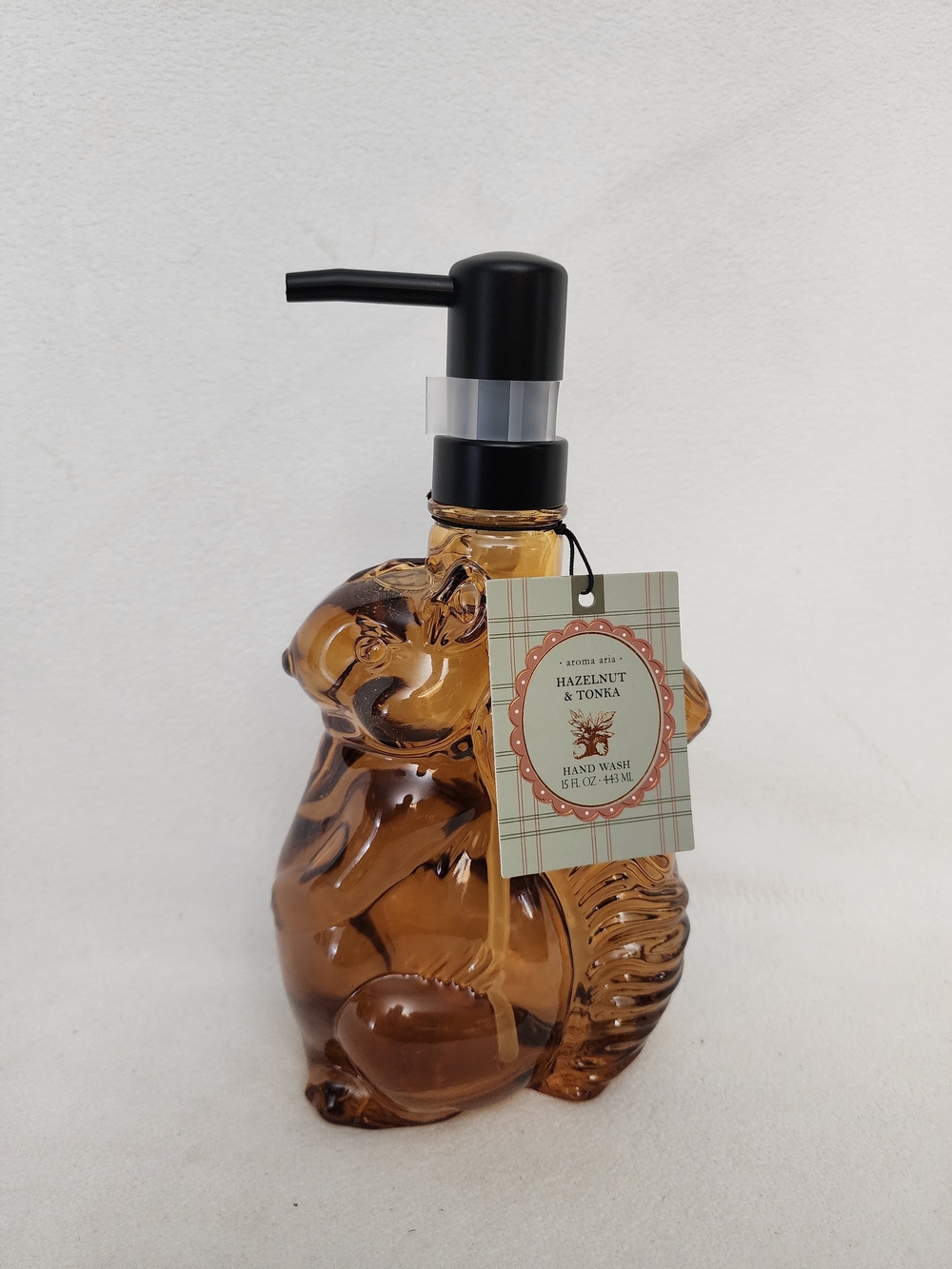 Squirrel Hand Wash - Amber GLASS Bottle